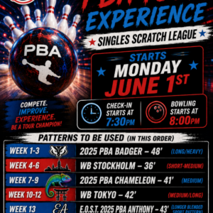 2026 Summer PBA Tour Experience @ Bowler City: Participation Fee